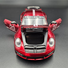 Load image into Gallery viewer, Explorafind 2021 Porsche 911 Turbo S Red 1:24 Die Cast Car