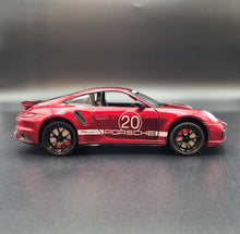 Load image into Gallery viewer, Explorafind 2021 Porsche 911 Turbo S Red 1:24 Die Cast Car