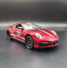 Load image into Gallery viewer, Explorafind 2021 Porsche 911 Turbo S Red 1:24 Die Cast Car