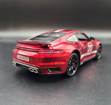 Load image into Gallery viewer, Explorafind 2021 Porsche 911 Turbo S Red 1:24 Die Cast Car