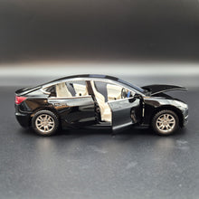 Load image into Gallery viewer, Explorafind 2021 Tesla Model 3 Black 1:32 Die Cast Car