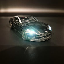 Load image into Gallery viewer, Explorafind 2022 Aston Martin DB11 AMR Black 1:32 Die Cast Car