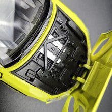 Load image into Gallery viewer, Explorafind 2022 Aston Martin DB11 AMR Neon Yellow 1:32 Die Cast Car