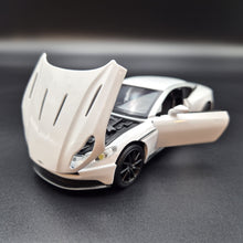 Load image into Gallery viewer, Explorafind 2022 Aston Martin DB11 AMR White 1:32 Die Cast Car