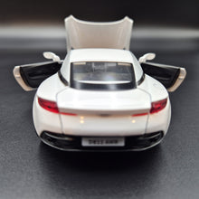 Load image into Gallery viewer, Explorafind 2022 Aston Martin DB11 AMR White 1:32 Die Cast Car