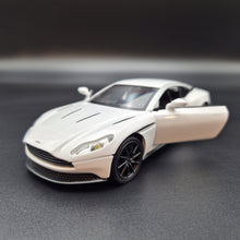 Load image into Gallery viewer, Explorafind 2022 Aston Martin DB11 AMR White 1:32 Die Cast Car