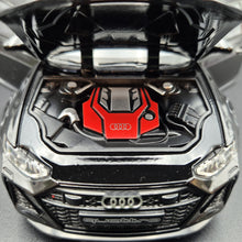 Load image into Gallery viewer, Explorafind 2022 Audi RS6 Avant Black 1:24 Die Cast Car