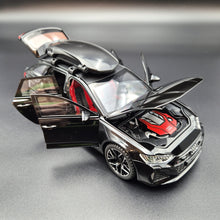 Load image into Gallery viewer, Explorafind 2022 Audi RS6 Avant Black 1:24 Die Cast Car