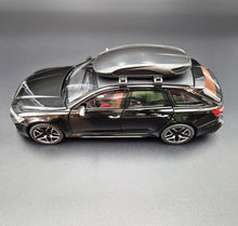 Load image into Gallery viewer, Explorafind 2022 Audi RS6 Avant Black 1:24 Die Cast Car