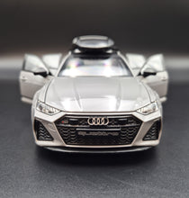 Load image into Gallery viewer, Explorafind 2022 Audi RS6 Avant Grey 1:24 Die Cast Car