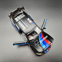 Load image into Gallery viewer, Explorafind 2022 BMW M4 Coupe Safety Car Satin Black 1:32 Die Cast Car