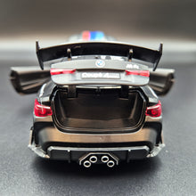 Load image into Gallery viewer, Explorafind 2022 BMW M4 Coupe Safety Car Satin Black 1:32 Die Cast Car