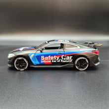 Load image into Gallery viewer, Explorafind 2022 BMW M4 Coupe Safety Car Satin Black 1:32 Die Cast Car
