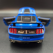 Load image into Gallery viewer, Explorafind 2022 Ford Mustang Shelby GT500 Blue 1:32 Die Cast Car