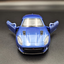 Load image into Gallery viewer, Explorafind 2022 Jaguar F-Type Coupe Blue 1:36 Die Cast Car
