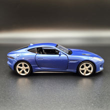 Load image into Gallery viewer, Explorafind 2022 Jaguar F-Type Coupe Blue 1:36 Die Cast Car