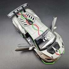 Load image into Gallery viewer, Explorafind 2022 Lamborghini Huracán LP 620-2 Super Trofeo EVO2 Grey 1:32 Die Cast Car