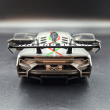 Load image into Gallery viewer, Explorafind 2022 Lamborghini Huracán LP 620-2 Super Trofeo EVO2 Grey 1:32 Die Cast Car