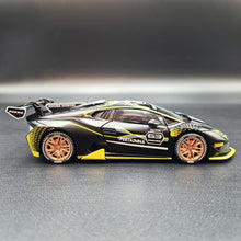 Load image into Gallery viewer, Explorafind 2022 Lamborghini Huracán LP 620-2 Super Trofeo EVO2 Satin Black 1:32 Die Cast Car