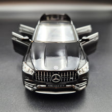 Load image into Gallery viewer, Explorafind 2022 Mercedes-Benz Maybach GLE 63 S Black 1:36 Die Cast Car