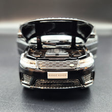 Load image into Gallery viewer, Explorafind 2022 Range Rover Sport Black 1:32 Die Cast Car