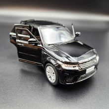 Load image into Gallery viewer, Explorafind 2022 Range Rover Sport Black 1:32 Die Cast Car