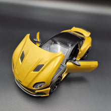 Load image into Gallery viewer, Explorafind 2023 Aston Martin DBS Coupe Yellow 1:24 Die Cast Car
