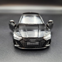Load image into Gallery viewer, Explorafind 2023 Audi RS7 Black 1:32 Die Cast Car