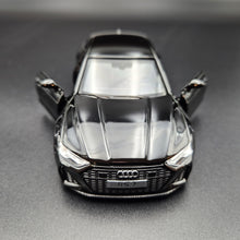Load image into Gallery viewer, Explorafind 2023 Audi RS7 Black 1:32 Die Cast Car