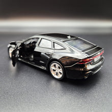 Load image into Gallery viewer, Explorafind 2023 Audi RS7 Black 1:32 Die Cast Car