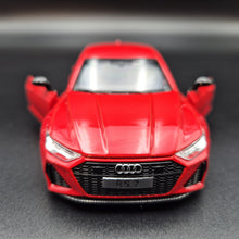 Load image into Gallery viewer, Explorafind 2023 Audi RS7 Red 1:32 Die Cast Car