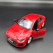Load image into Gallery viewer, Explorafind 2023 Audi RS7 Red 1:32 Die Cast Car