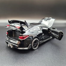 Load image into Gallery viewer, Explorafind 2023 BMW M4 G82 Coupe Black 1:32 Die Cast Car