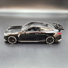Load image into Gallery viewer, Explorafind 2023 BMW M4 G82 Coupe Black 1:32 Die Cast Car