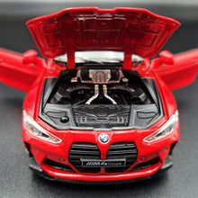 Load image into Gallery viewer, Explorafind 2023 BMW M4 G82 Coupe Red 1:32 Die Cast Car