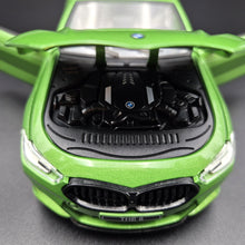 Load image into Gallery viewer, Explorafind 2023 BMW M8 840 Series Coupe Green 1:24 Die Cast Car