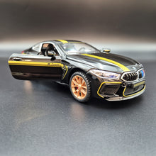 Load image into Gallery viewer, Explorafind 2023 BMW M8 Manhart MH8 800 Black 1:24 Die Cast Car