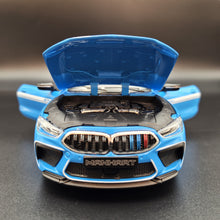Load image into Gallery viewer, Explorafind 2023 BMW M8 Manhart MH8 800 Blue 1:24 Die Cast Car