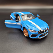 Load image into Gallery viewer, Explorafind 2023 BMW M8 Manhart MH8 800 Blue 1:24 Die Cast Car