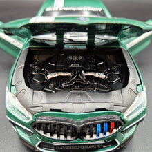 Load image into Gallery viewer, Explorafind 2023 BMW M8 Manhart MH8 800 Green 1:24 Die Cast Car