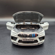 Load image into Gallery viewer, Explorafind 2023 BMW M8 Manhart MH8 800 Grey 1:24 Die Cast Car