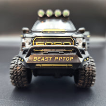 Load image into Gallery viewer, Explorafind 2023 Ford Raptor F-150 6x6 Black 1:24 Die Cast Pickup