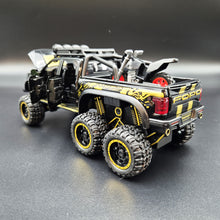 Load image into Gallery viewer, Explorafind 2023 Ford Raptor F-150 6x6 Black 1:24 Die Cast Pickup