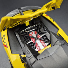 Load image into Gallery viewer, Explorafind 2023 Lamborghini Aventador SVJ 63 Yellow 1:24 Die Cast Car