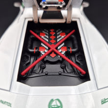 Load image into Gallery viewer, Explorafind 2023 Lamborghini Countach LPI 800-4 Dubai Police White 1:24 Die Cast Police Car