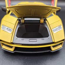 Load image into Gallery viewer, Explorafind 2023 Lamborghini Countach LPI 800-4 Matte Yellow 1:24 Die Cast Car