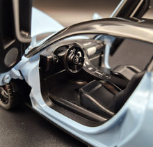 Load image into Gallery viewer, Explorafind 2023 Maserati MC20 Sky Blue 1:24 Die Cast Car