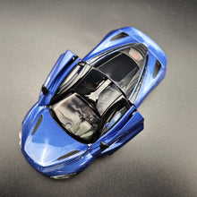 Load image into Gallery viewer, Explorafind 2023 McLaren 720S Blue 1:32 Die Cast Car