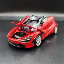 Load image into Gallery viewer, Explorafind 2023 McLaren 720S Red 1:32 Die Cast Car