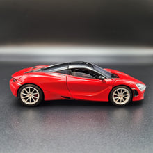 Load image into Gallery viewer, Explorafind 2023 McLaren 720S Red 1:32 Die Cast Car